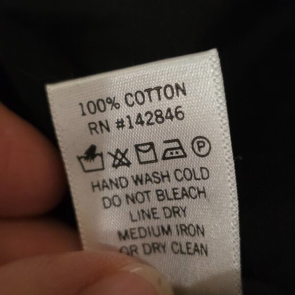 NEW RHODE PIA SHIRRED MINI DRESS IN BLACK SIZE L - Picture 6 of 6